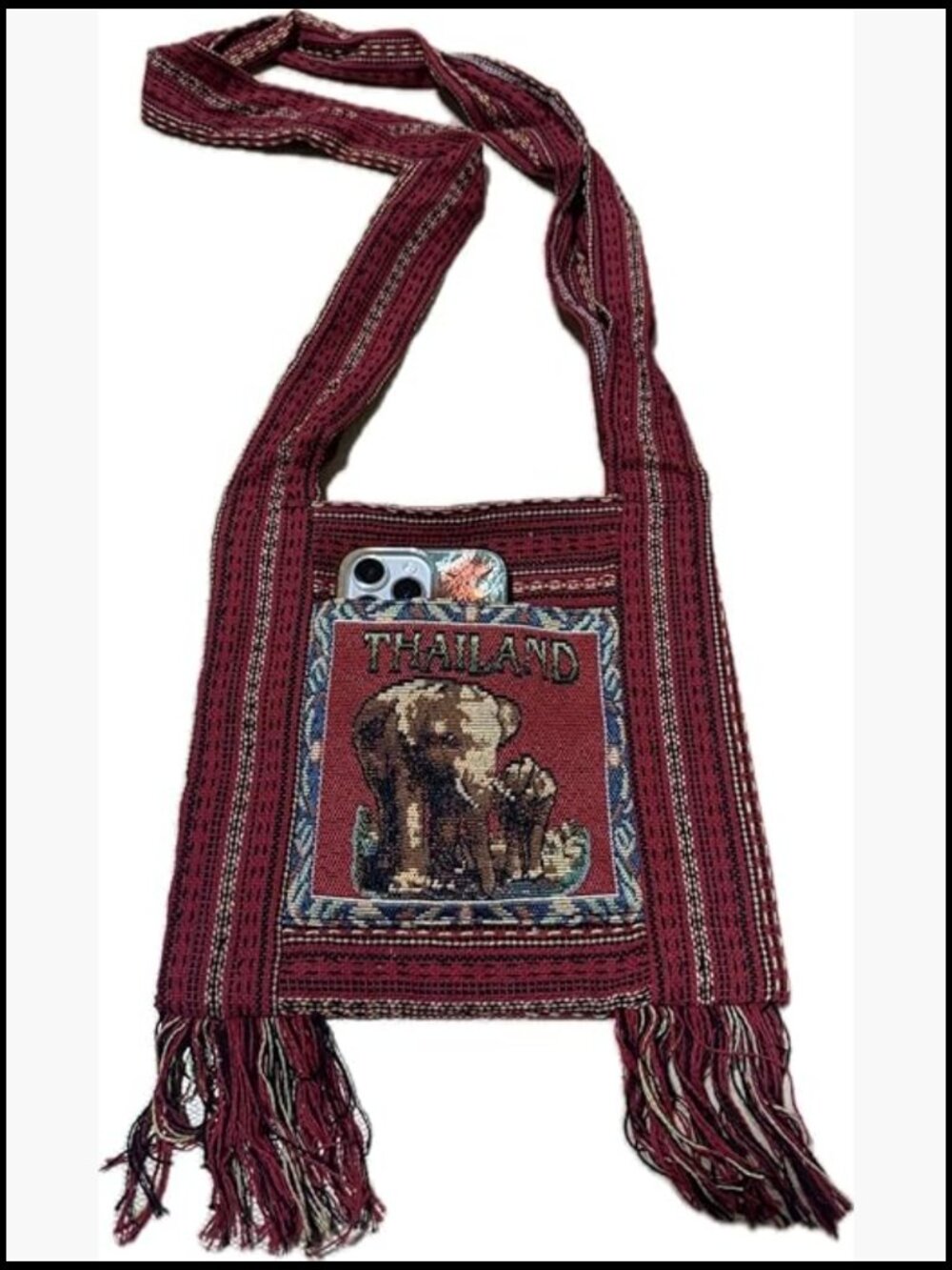 Canvas Hobo Crossbody Bag Bohemian Animal Print Shoulder Purse Chic Boho - Picture 1 of 2